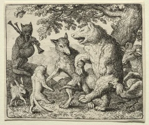 Reinaert de Vos: De Wolf en de Beer vieren hun vrijheid