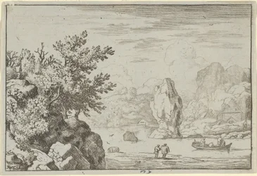 De Rots in het Midden van de Rivier, 17e eeuw