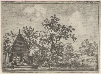De twee vaten voor een hut, 17e eeuw