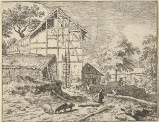 De Twee Ladders, 17e eeuw