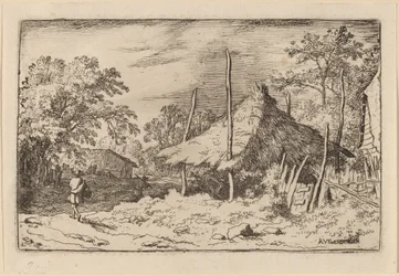 Wiel onder de Hooischuur, waarschijnlijk ca. 1645-1656