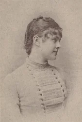 Lili Rupp, uit de serie Actrices N67 ter promotie van Virginia Brights Sigaretten voor A..., ca. 1888