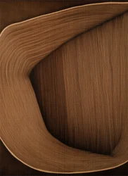 Minimalistisch bruin abstract