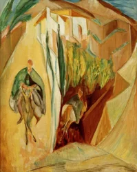 Ruiter in Spanje