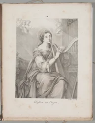 Kunst van de Lithografie: Sint Cecilia, Plaat XII