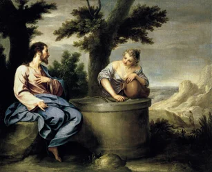 Christus en de Samaritaanse vrouw