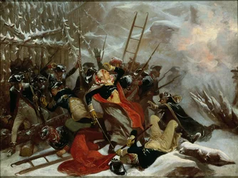 De Dood van Generaal Richard Montgomery op 31 december 1775