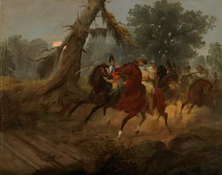 De rit van de mannen van generaal Marion