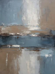 Rustig abstract landschap