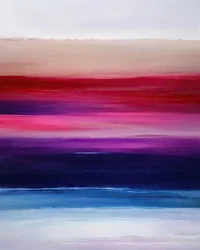 Levendige horizon – abstract