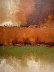 Warme abstracte velden