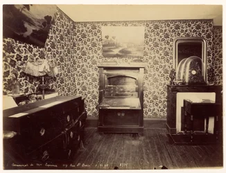 Moord op Lady Leprince ... Zicht op de slaapkamer