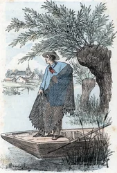 Netvissen Gravure uit 