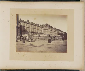 Barricade van de Federatieven, Place de la Concorde.