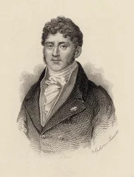 Portret van de componist Étienne Nicolas Méhul 1763-1817