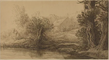 Oever van een rivier