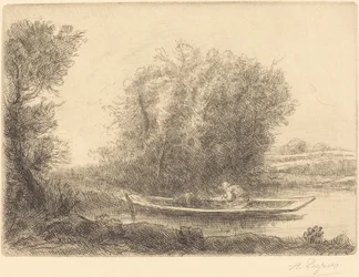 Bocht in de Rivier Un coin de rivière