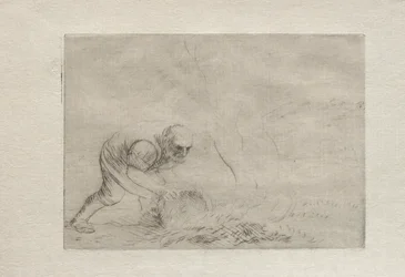 Het gras branden