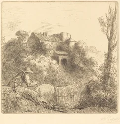Boerderij op een Heuvel (La ferme sur la colline)