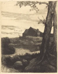Boerderij met Grote Boom