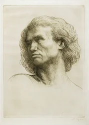 Hoofd van een Model, 1877