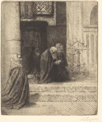 Interieur van een kerk
