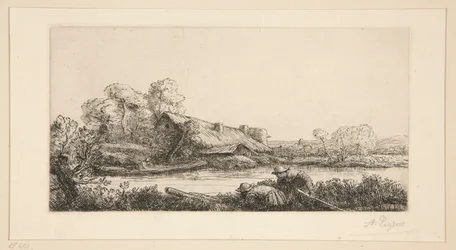 De Boerderij aan de Rivier: Avondlicht