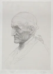 Portret van Kardinaal Manning (2e plaat)