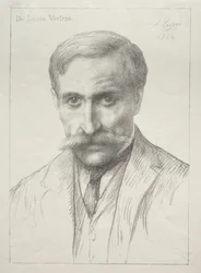 Portret van Dr. Louis Vintras