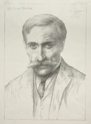 Portret van Dr. Louis Vintras