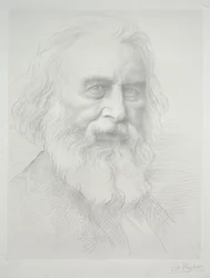 Portret van Henry Wadsworth Longfellow (2e plaat)