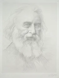 Portret van Henry Wadsworth Longfellow 2e plaat