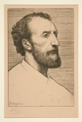 Portret van Jules Dalou