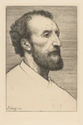 Portret van Jules Dalou