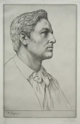 Portret van Sir Charles Holroyd