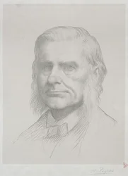 Portret van Thomas Huxley 2e Plaat