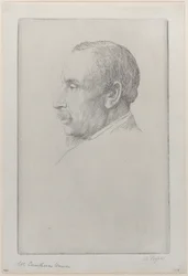 Portret van William Cawthorne Unwin, 1892