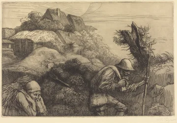 Terugkeer uit het bos
