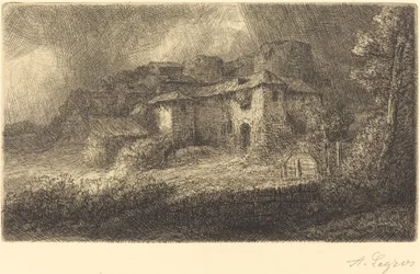 Ruïnes van een kasteel