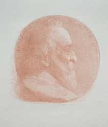 Zelfportret, Medaillon nr. 2 11e Plaat