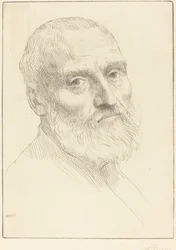 Studie voor Hoofd van een Man (Etude de tete d