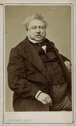 De auteur Alexandre Dumas père 1802-1870, 1870