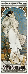 Een poster voor Sarah Bernhardt