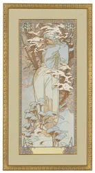 Vier jaargetijden: winter, 1900
