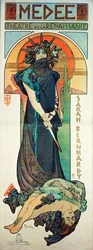Medea, met Sarah Bernardt