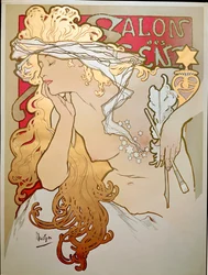 Affiche voor de nachtclub Salon des Cents