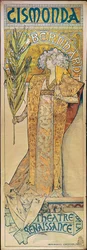 Sarah Bernhardt. Poster