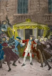 Moordaanslag van Robert François Damiens op Lodewijk 15