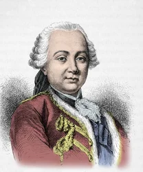 Portret van Etienne Francois de Choiseul (Gravure)