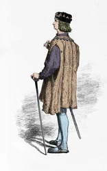 Portret van koning Lodewijk 12 (gravure)